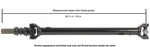 Front Drive Shaft For Escalade, Yukon, Xl, Tahoe+more (65-1018). Fixed Price $413.26.