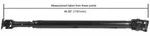 Cardone 65-5020 Drive Shaft 4WD, Std Trans Reman Fits 01-02 Toyota 4RUNNER. Fixed Price $108.00.