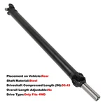 Rear Driveshaft 936-527 For Gmc Sierra 1500 Chevrolet Silverado 1999-05 4WD. Fixed Price $143.08.