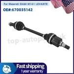 670035142 Front Right Shaft Axle Fit Maserati Ghibli M161 2014-2019 Levante. Fixed Price $179.00.