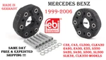 Mercedes Drive Shaft Flex Joint Disc Kit For 99-06 W140 W220 W210 C215 R129 Febi. Fixed Price $193.33.