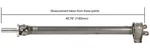Drive Shaft-rwd Cardone 65-2002B Reman. Fixed Price $793.99.
