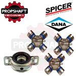 Driveshaft Spicer Center Bearing & X 1330 U-joints Fits Toyota Tacoma 5002334. Fixed Price $174.90.