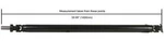 Drive Shaft-rwd Cardone 65-5018 Reman Fits 1996 Toyota 4RUNNER. Fixed Price $689.98.