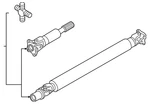 Genuine Nissan Drive Shaft 37200-EZ00A. Fixed Price $863.64.