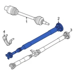 For Jeep Wagoneer 2023-2025 68608133AC Rear Drive Shaft. Fixed Price $528.27.