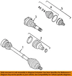 Audi Oem 06-13 QUATTRO,A3 Front Suspension Drive Axles-axle Assy 3C0407271AJ. Fixed Price $484.28.