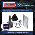 Cv Joint Front Outer BCJ1548 Borg & Beck C.v. Driveshaft 46307834 46307934 New. Fixed Price $95.03.