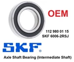 Skf Axle Bearing (intermediate Shaft) 112980011564, Benz Oem. Fixed Price $49.94.