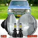 7 Inch Round Led Headlights For Dodge D100 D150 D200 D300 Dart Ramcharger Pickup. Fixed Price $46.65.