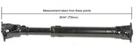 Front Driveshaft For 2003-2018 Toyota 4RUNNER 4.0L V6 2004 2005 2006 Cardone. Fixed Price $397.98.