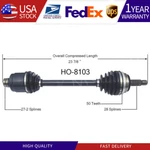 Front Driver Left Cv Axle Shaft Trakmotive HO-8103 For Honda Cr-v 1997-2001. Fixed Price $109.30.