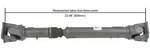 Shaft-driveshaft / Prop Cardone Reman Fits 1996 Nissan Pathfinder. Fixed Price $483.99.