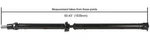 Drive Shaft-auto Trans Cardone 65-7005 Reman Fits 2009 Subaru Forester. Fixed Price $451.99.