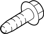 Genuine Infiniti Bolt-fix Propeller Shaft 37120CG10A. Fixed Price $5.09.