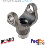 2-4-02009 Spicer End Yoke Splined Bore 1330 Series Strap Style 1.146X26. Fixed Price $86.20.