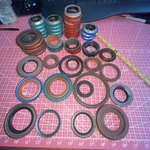 50 Nos Oem Gm Usa Transmission Engine Axle Seals National Open Box Skf. Fixed Price $71.17.