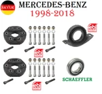 Flex Disc Set Front & Rear With Drive Shaft Center Support Bearing Mercedes. Fixed Price $383.33.
