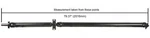Drive Shaft-pre Runner, Std Trans Cardone 65-5013 Reman Fits 2005 Toyota Tacoma. Fixed Price $1209.99.