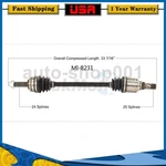 Front Left Cv Axle Joint Shaft For Mitsubishi Mirage G4 2019 2018 2017. Fixed Price $149.40.