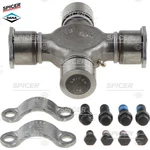 Spicer Greaseable Universal Joint Half Round 1760 Combination 5-677X Straps Incl. Fixed Price $127.30.
