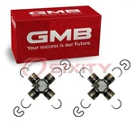 2 Pc Gmb Front Shaft Universal Joints For 1975 International Travelall Xh. Fixed Price $30.36.