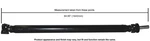Cardone Drive Shaft For Crown Victoria, Grand Marquis 65-2033. Fixed Price $519.61.