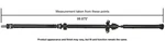 Rear Cardone Drive Shaft For 11-20 Sienna (65-5030). Fixed Price $1115.79.