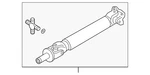 Genuine Nissan Drive Shaft Assembly 37300-ZZ72B. Fixed Price $595.64.