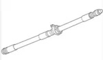 Rear Drive Shaft/prop Oem 17-24 Cadillac XT5 1YR Wrnty. Fixed Price $100.00.