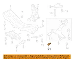 Subaru Oem 92-23 Ascent Suspension Components-knuckle Bolt 901000060. Fixed Price $6.26.