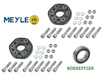 Drive Shaft Flex Disc Front/rear 2PC + Center Bearing Oe Spec For Mercedes. Fixed Price $241.52.