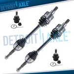 4PC 4WD Front Cv Axles Lower Ball Joints For Trailblazer Envoy Rainier Ascender. Fixed Price $158.47.