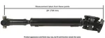 Front Cardone Drive Shaft For Dodge (65-9873). Fixed Price $387.70.