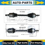 2X Front Cv Joint Axle Trakmotive For Honda Civic 1996 1997 1998 1999 2000. Fixed Price $186.88.