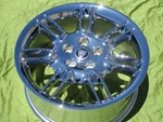 18" Set New Jaguar XK8 Xkr Oem Chrome Wheels /rims 59715. Fixed Price $2999.00.