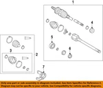 Toyota Oem 05-18 AVALON,RAV4 Front Suspension Drive Axles-bearing 90363A0004. Fixed Price $49.39.