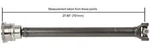 Drive SHAFT-4WD Cardone 65-9516 Reman. Fixed Price $210.99.