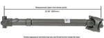 Drive Shaft Front Cardone For 1997-1999 Dodge Dakota 4WD. Fixed Price $744.07.