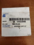 Gm U-joint # 12522048 Box Oem Part. Fixed Price $24.00.
