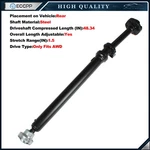 Eccpp Rear Driveshaft 7L0521102B For Porsche Cayenne 955 Vw Touareg 1246 Mm. Fixed Price $186.75.