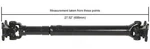 Drive SHAFT-4WD, Std Trans Cardone 65-5038 Reman Fits 2005 Toyota Tacoma. Fixed Price $342.99.