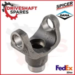 Spicer 2-4-02009 End Yoke Splined Bore 1330 Series Strap Style 1.146X26. Fixed Price $89.00.