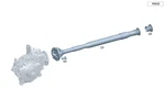 Genuine Mercedes-benz Propeller Shaft Front 204-410-67-01. Fixed Price $678.50.