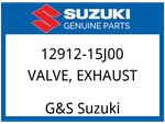 Suzuki Oem Part 12912-15J00 Valve,exhaust. Fixed Price $144.43.