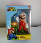 Super Mario Bros. Fire W/ Flower #06 Jakks Nintendo 4" New. Fixed Price $25.99.