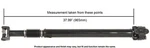 1995-1996 Ford F-350 Drive Shaft Front Cardone. Fixed Price $661.45.