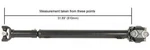 Shaft-driveshaft / Prop Cardone Reman Fits 2002 Jeep Grand Cherokee. Fixed Price $794.99.