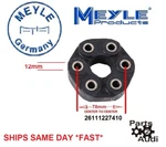 Driveshaft Flex Disc Joint Fits Bmw Manual Transmission 78MM Meyle Oe. Fixed Price $79.99.