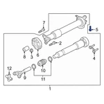 Ford Mustang 2015-2023 W500544S439 Front Drive Shaft Bolt. Fixed Price $12.58.